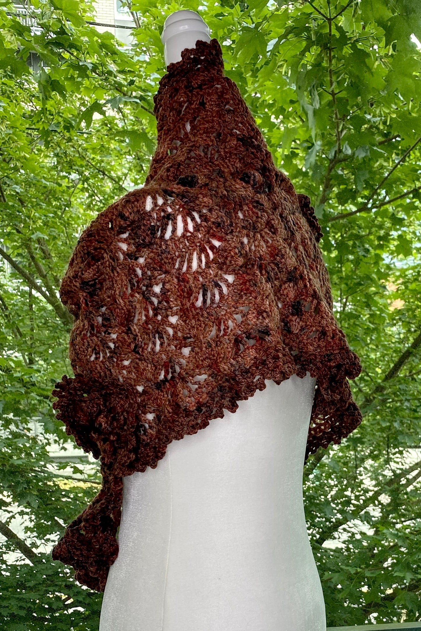 Falling for You Lace Shawl